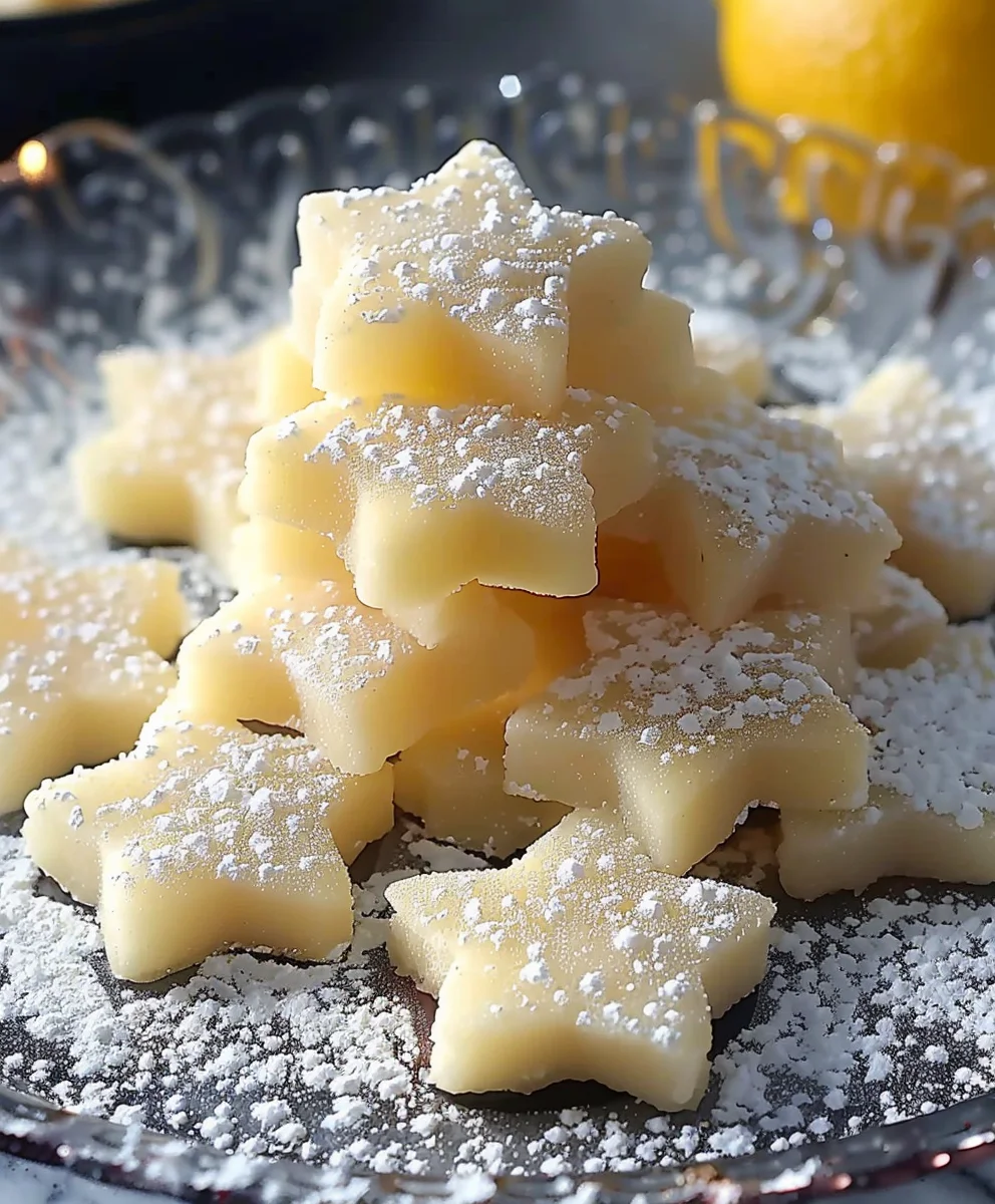 Zarte Zitronensterne – Dein ultimatives Rezept