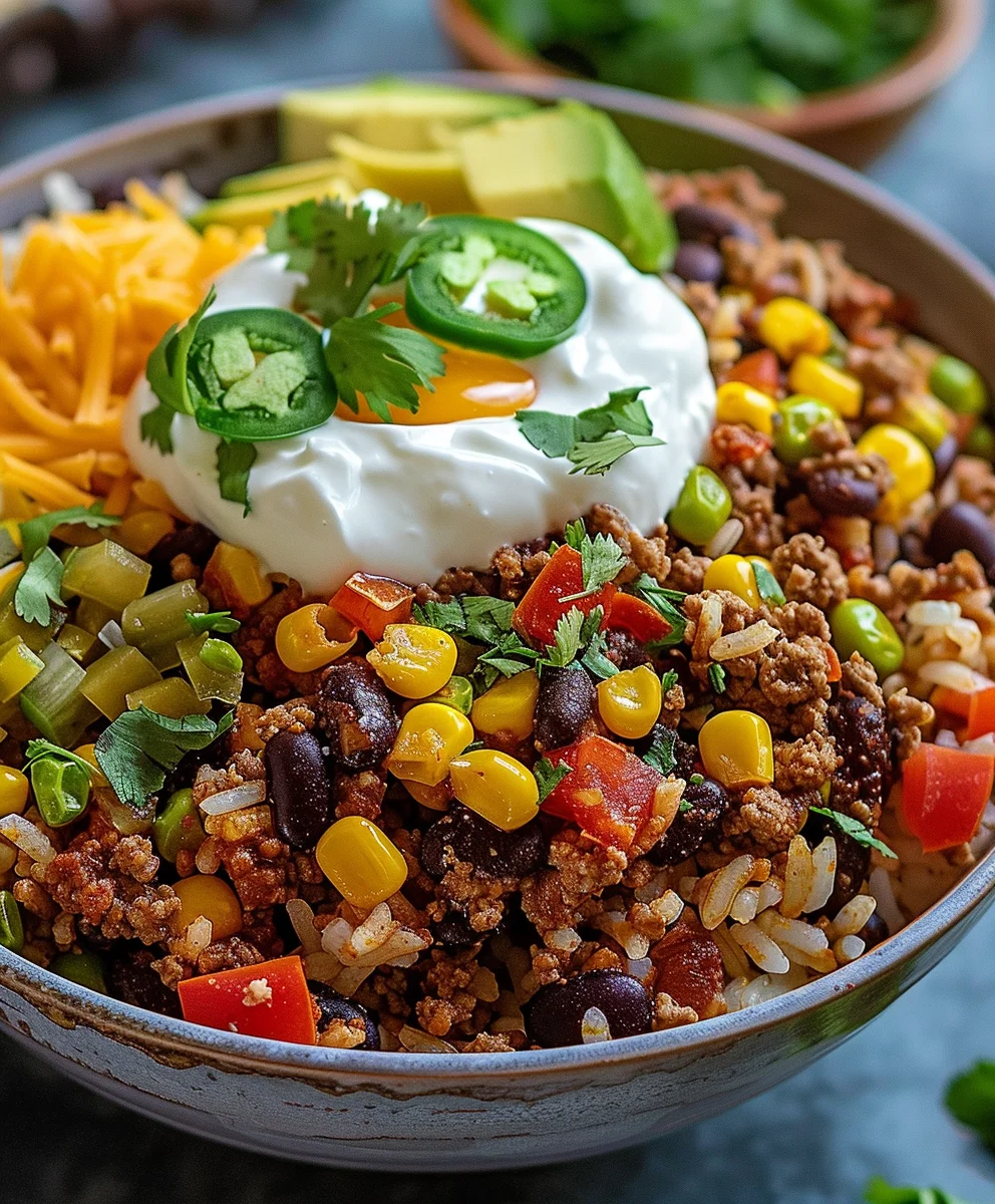 Taco Rice Bowl