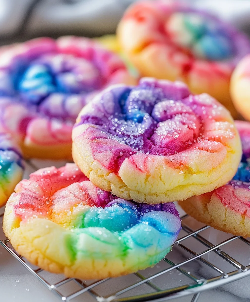 Tie Dye Kekse backen: Farbenpracht für Party & Spass!
