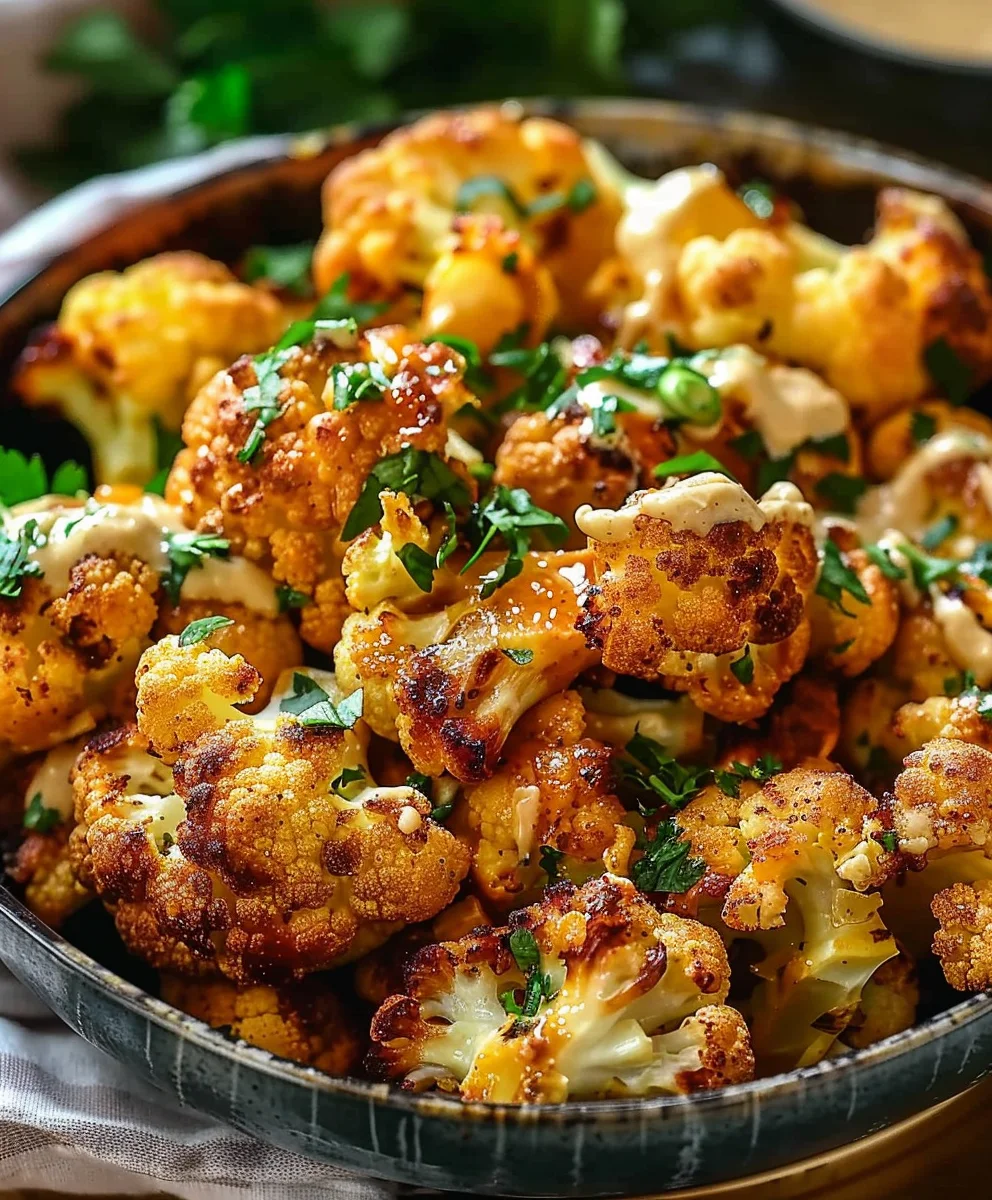 Ultimativer Marokkanischer Blumenkohl: Tahini-Honig Genuss