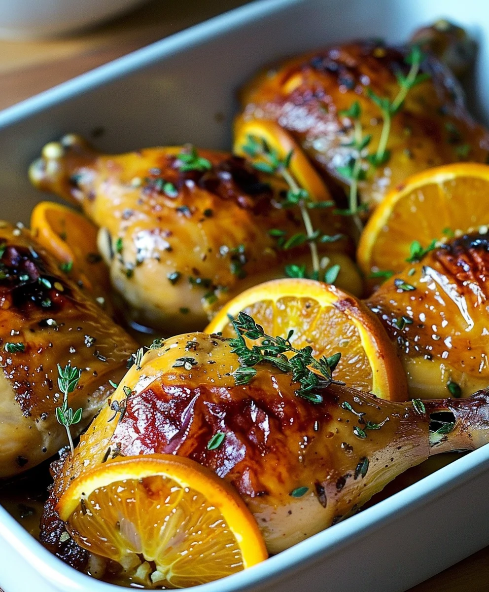 Geröstetes Orangen-Hähnchen: Süß, herzhaft & unwiderstehlich