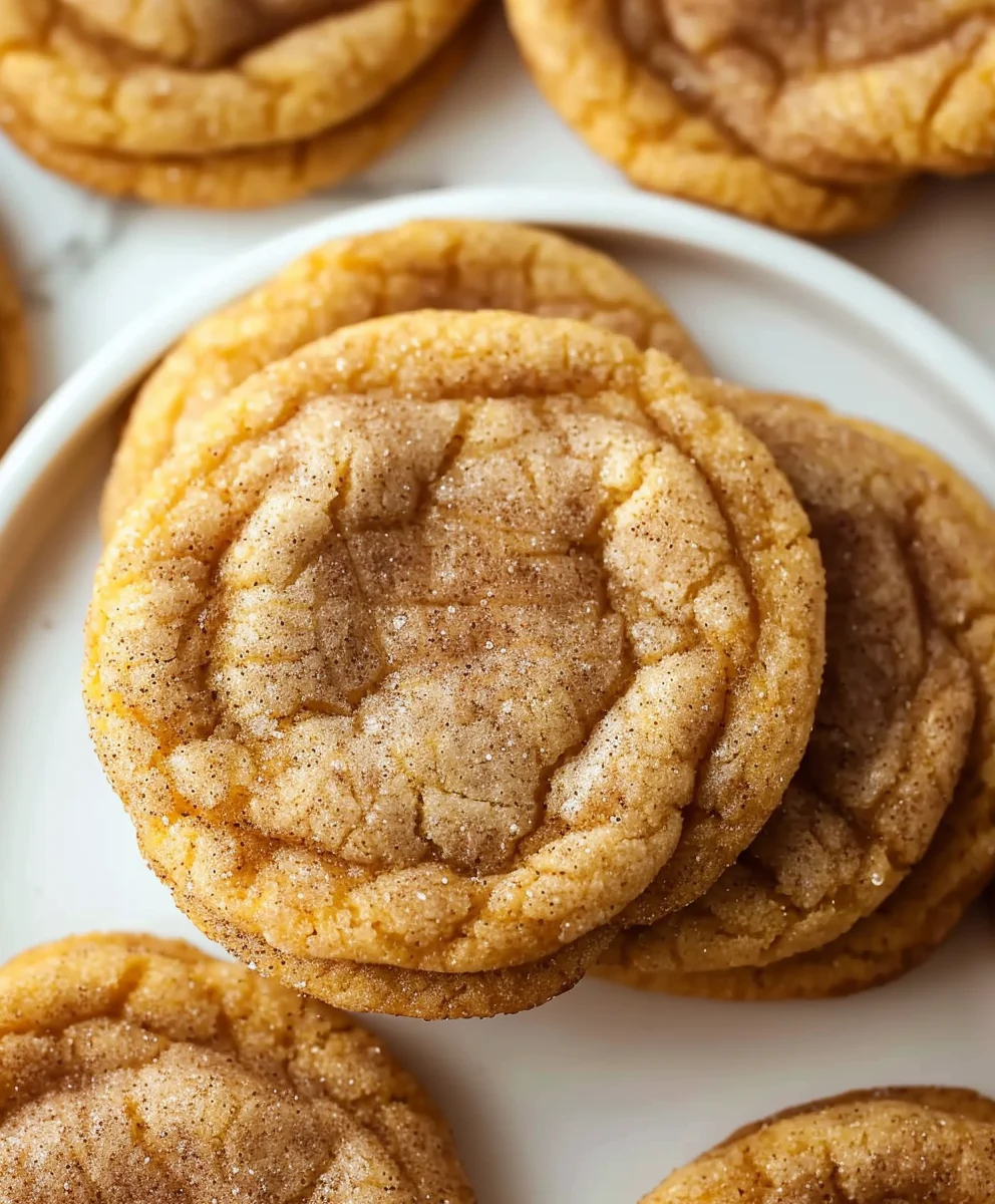 Das beste Pumpkin Snickerdoodle Cookies Rezept aller Zeiten!