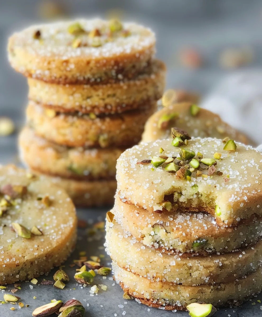 Unwiderstehliche Pistazien Shortbread Kekse: Jetzt backen!