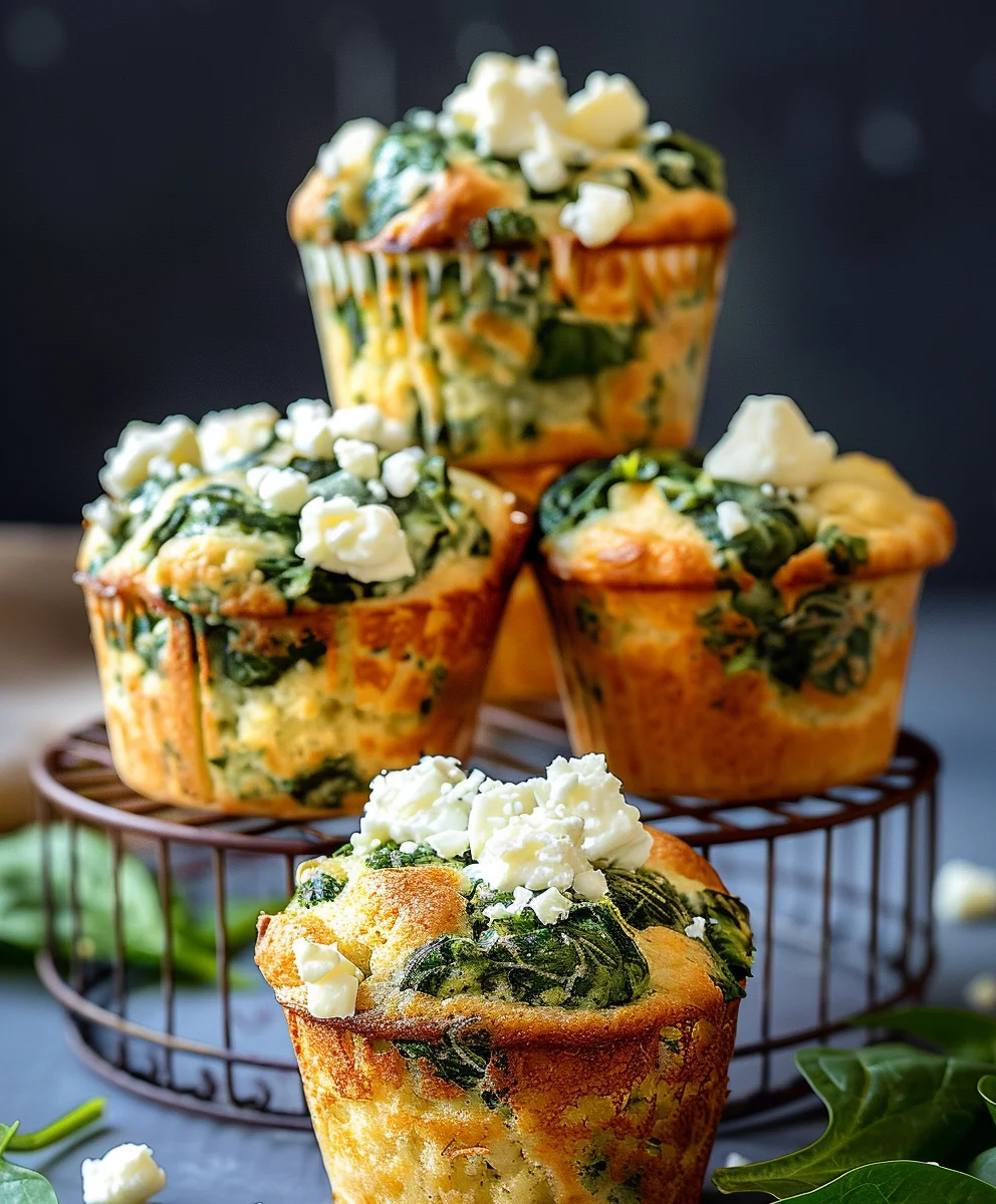 Gesunde Spinat Feta Muffins – Dein schnelles Lieblingsrezept