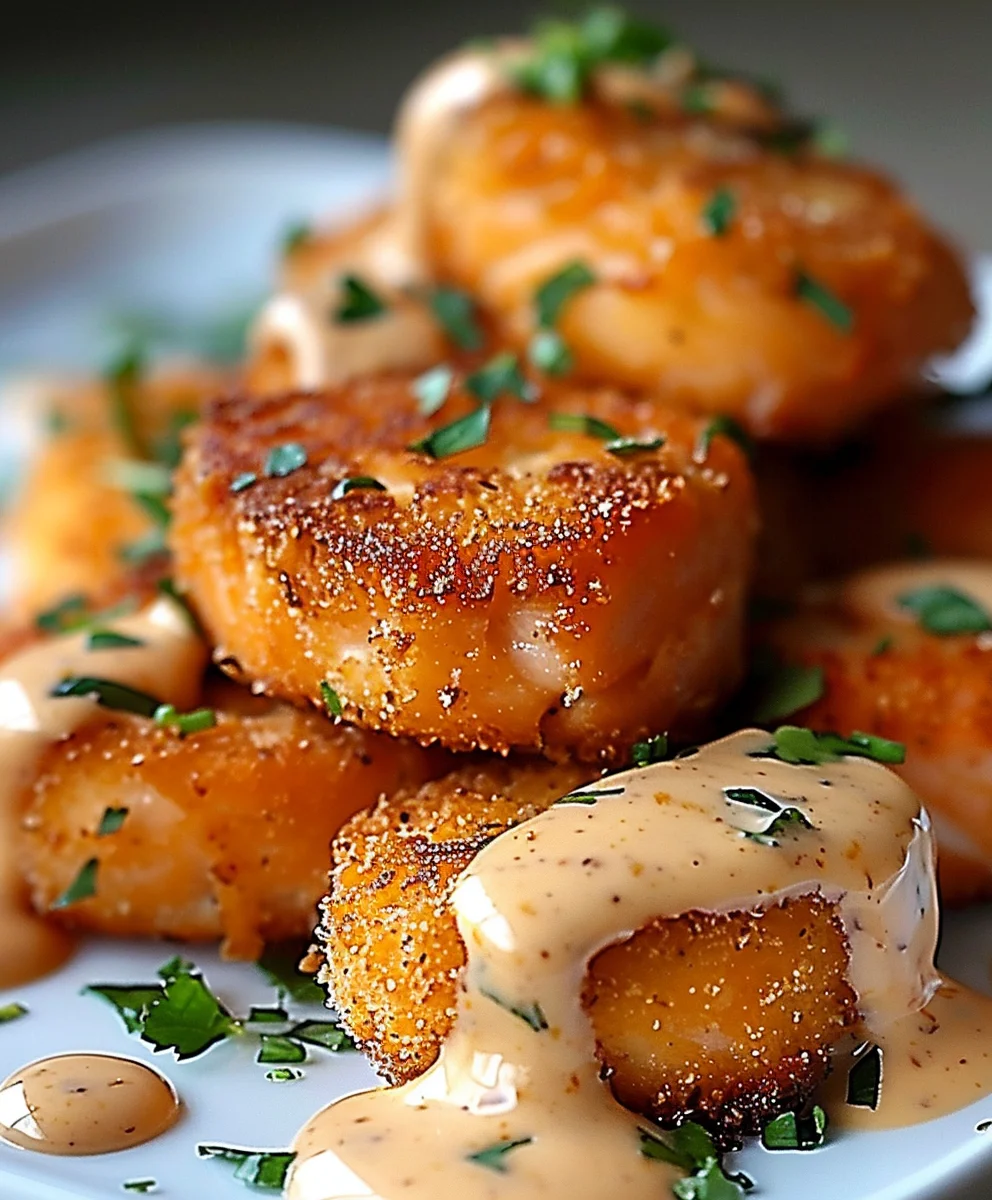 Bang Bang Lachs Bites: Knusprig, würzig, unwiderstehlich