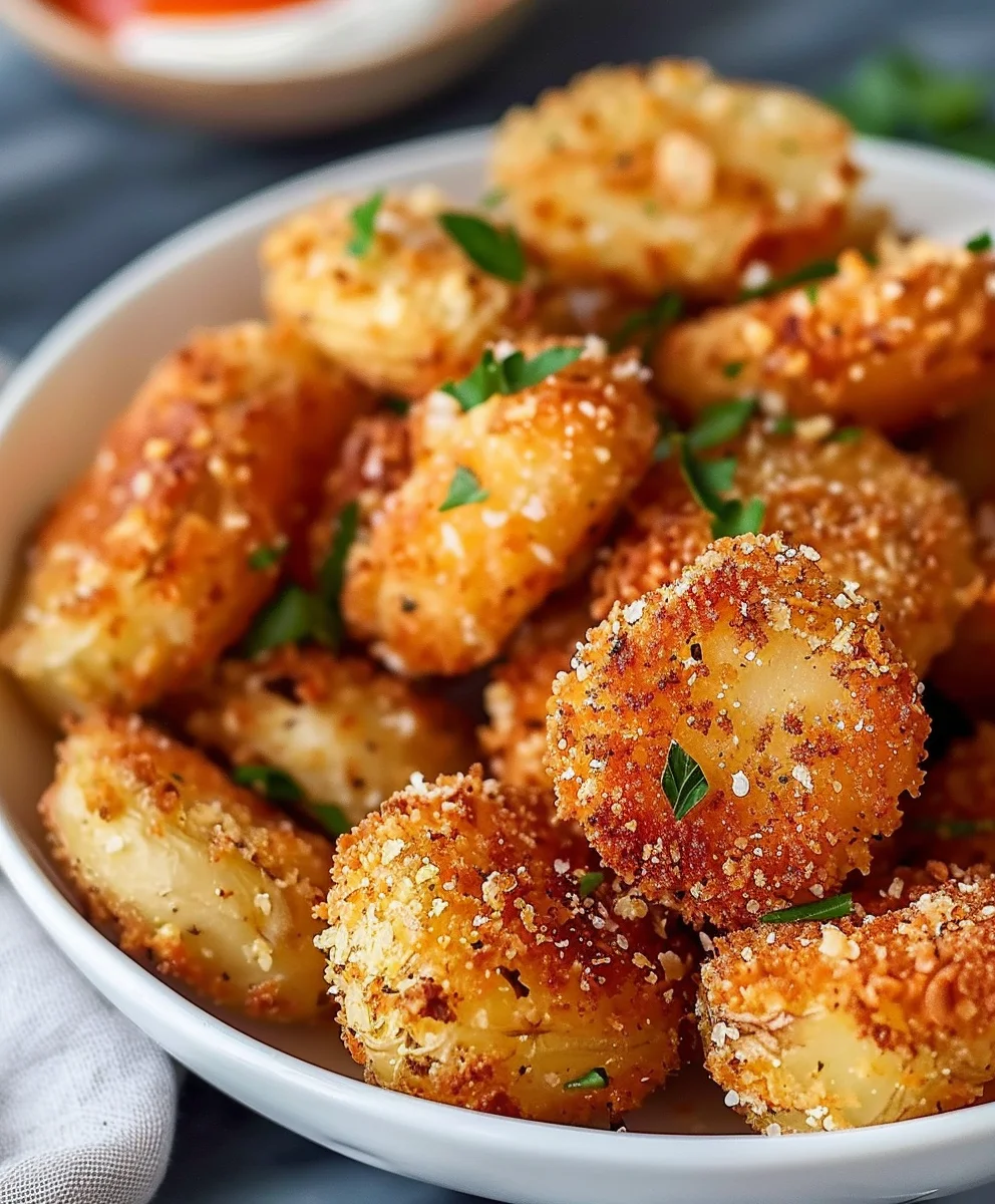 Knoblauch-Parmesan Krustenkartoffeln: Einfach & unwiderstehlich
