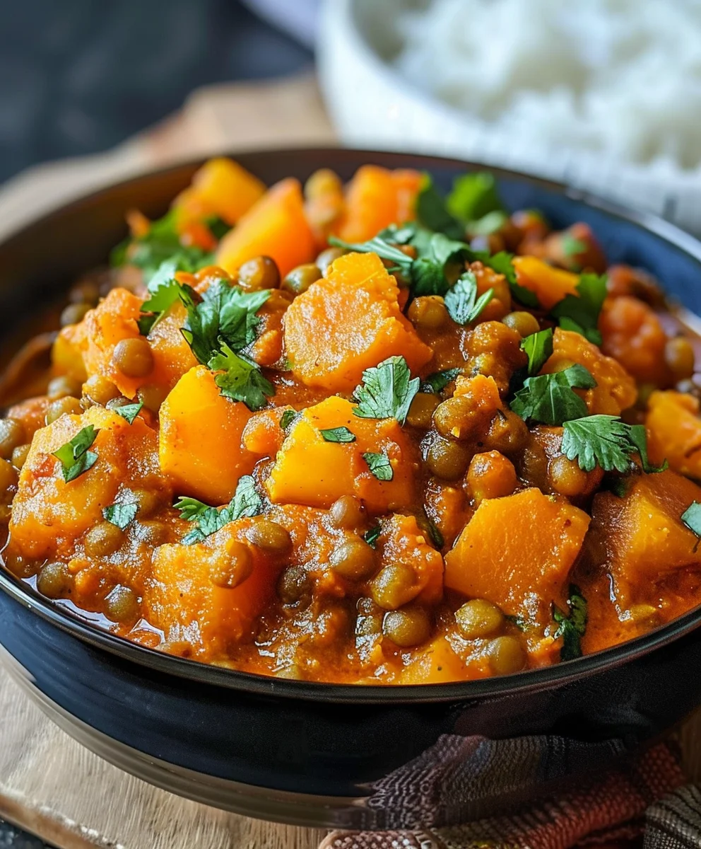 Kürbis Linsen Curry: Unglaublich einfach & ultimativ lecker!