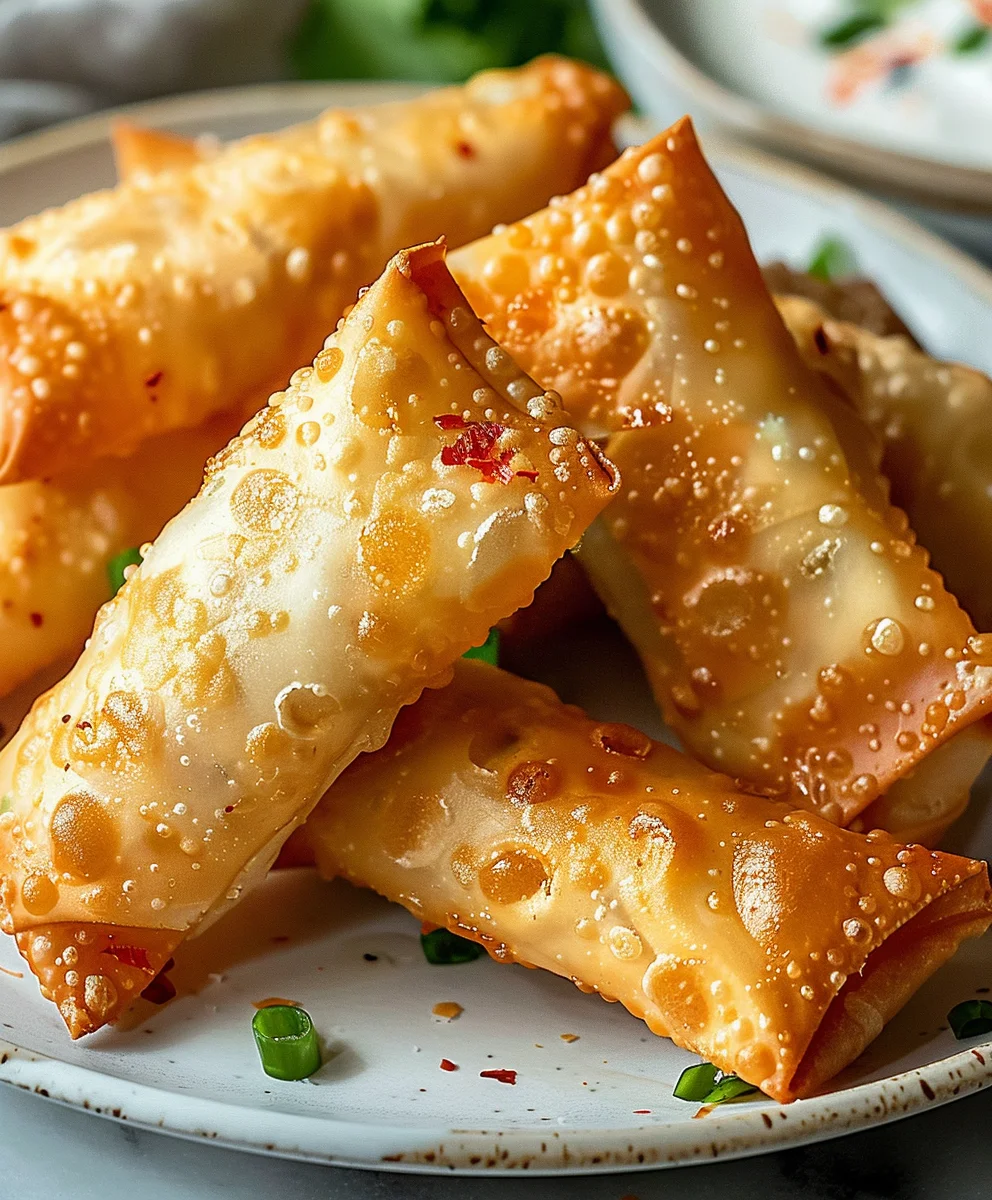 Einfache Reisblatt-Krabben-Rangoons: Schnell & Lecker!