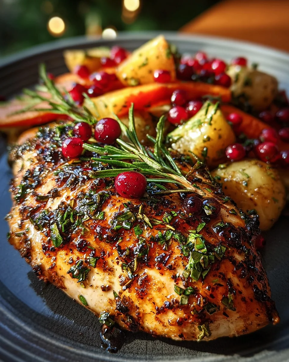 Weihnachtliche Hähnchenbrust: Festlicher Genuss für die Feiertage