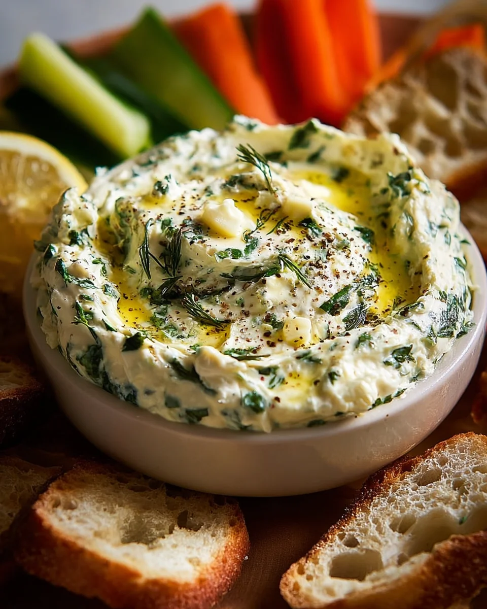 Perfekter Knoblauch-Kräuter-Frischkäse-Dip: Das einfache Rezept