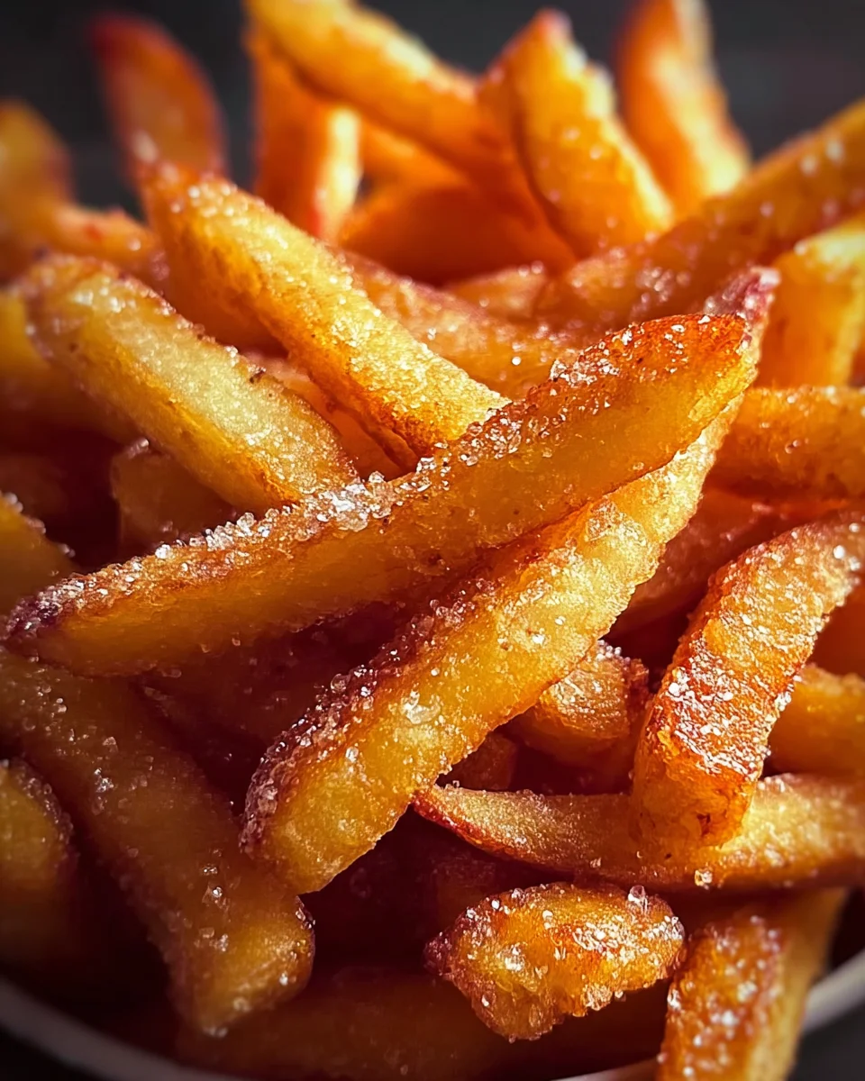 Crispy Apfel Pommes: Heißluftfritteuse Rezept leicht gemacht