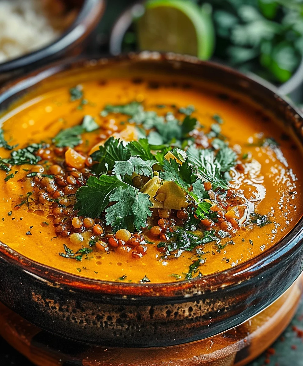 Würzige Kürbis Linsen Suppe: Dein schnelles & nahrhaftes Rezept