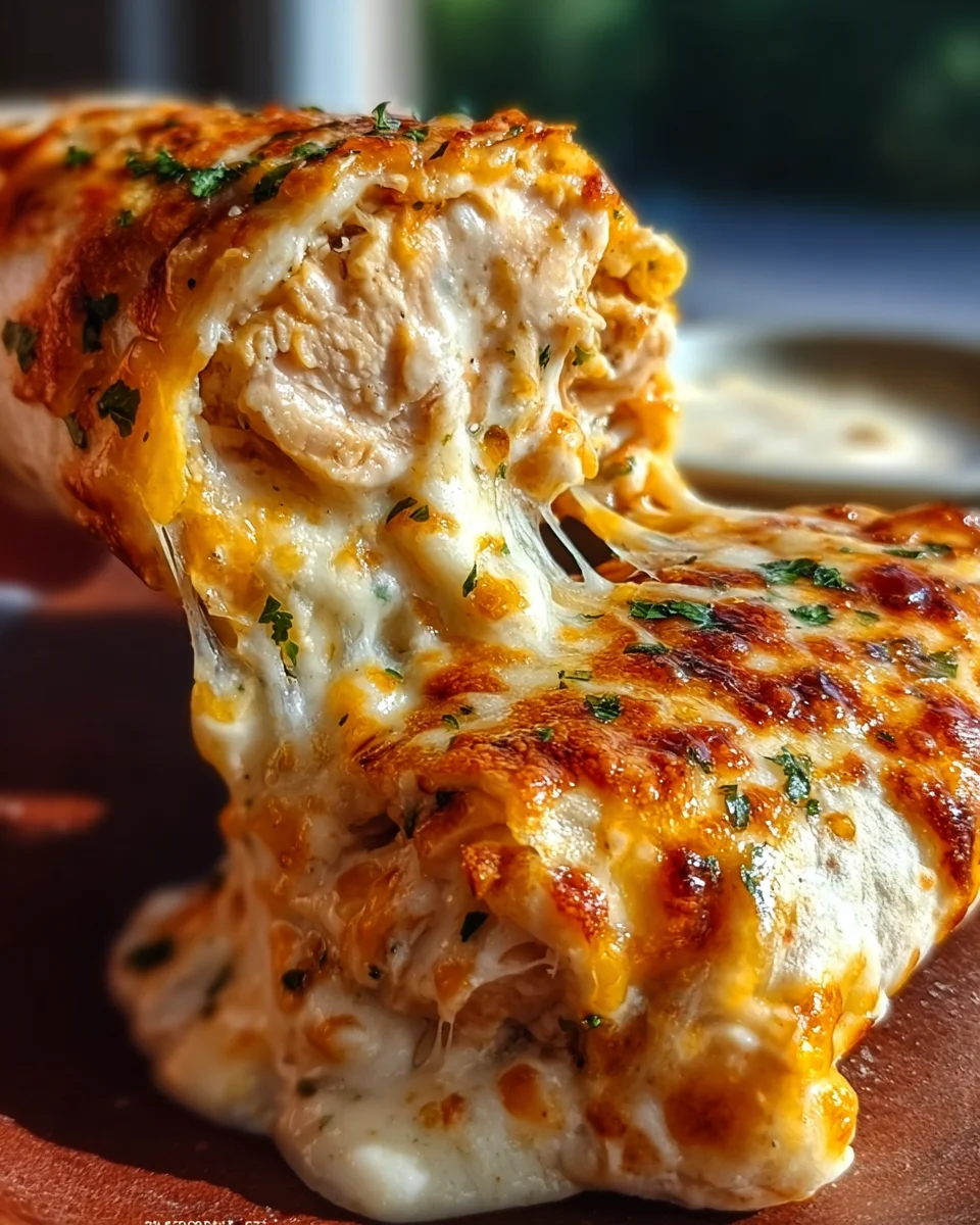 Schnelle Käse Knoblauch Hähnchen Wraps: Lecker & Easy!