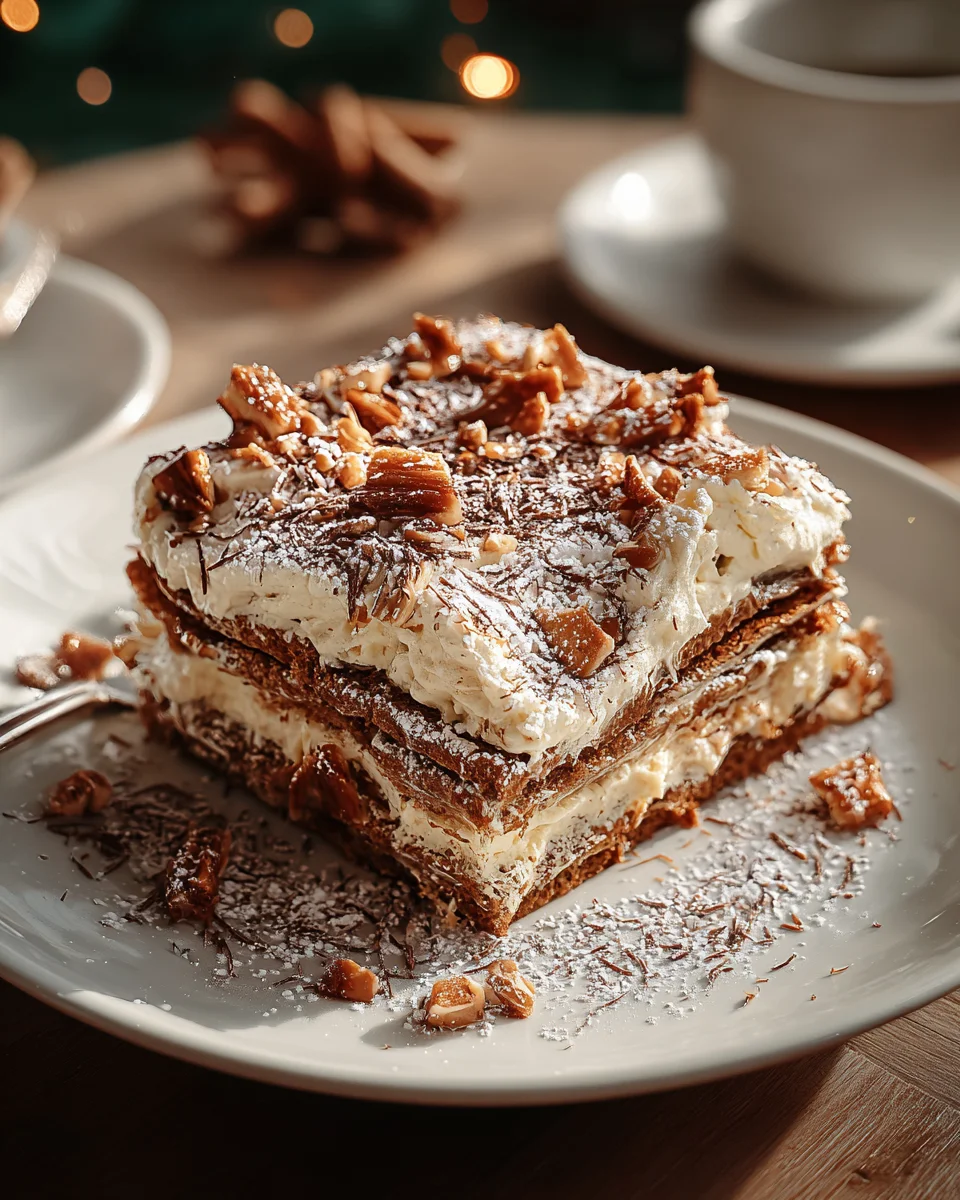 Himmlische Lebkuchen Lasagne: Dein festlicher Weihnachtstraum