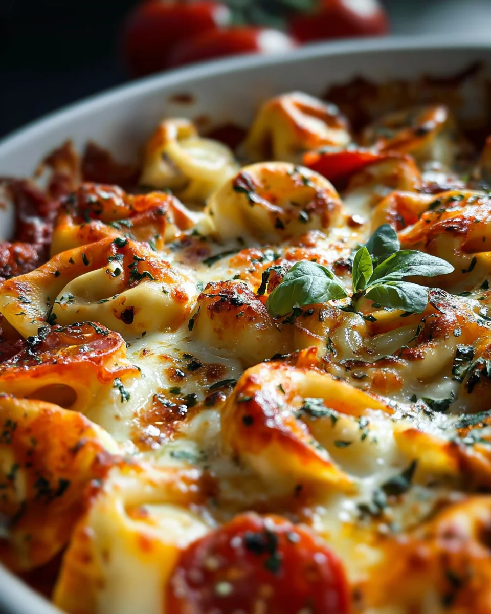 Tortellini Auflauf mit Tomaten & Mozzarella – Einfach Genießen
