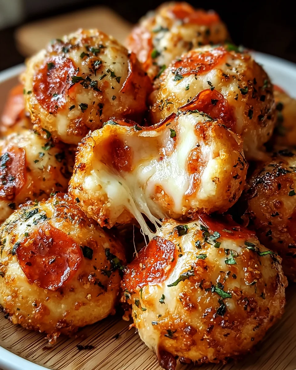 Pizza Bällchen Rezept: Einfache, leckere Happen für jeden Anlass