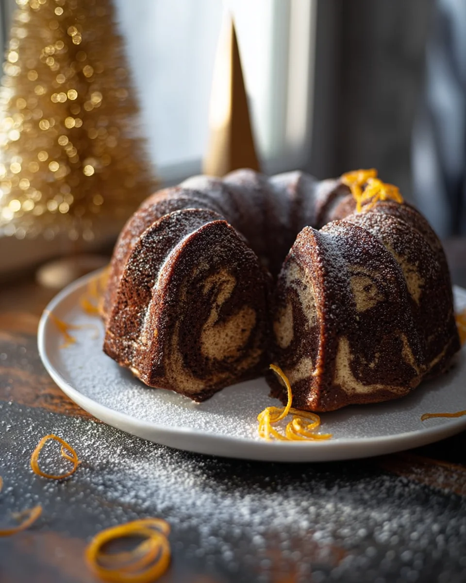Marmor Lebkuchen Gugelhupf – Dein festlicher Winterkuchen