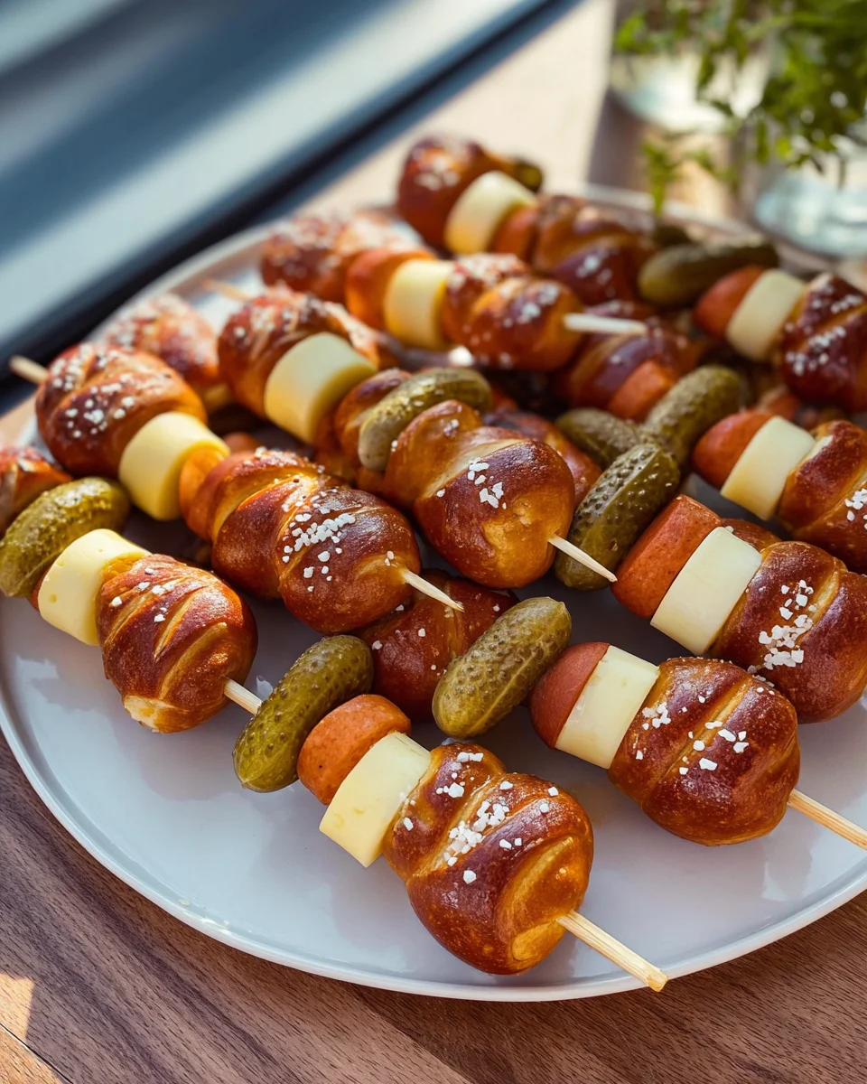 Bayrische Laugenspiesse: Knusprig, lecker & authentisch bayerisch