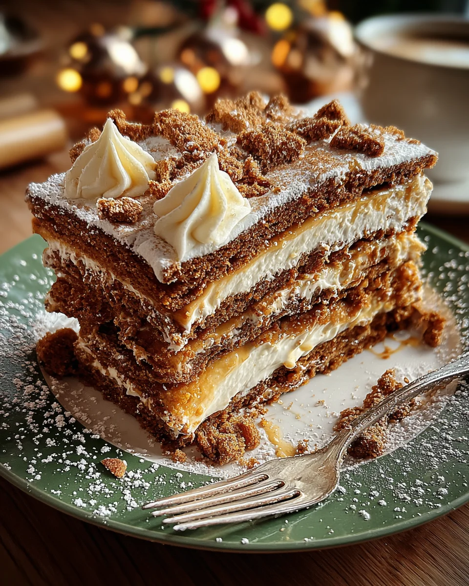Unwiderstehliche Lebkuchen Lasagne: Dein festlicher Weihnachtstraum