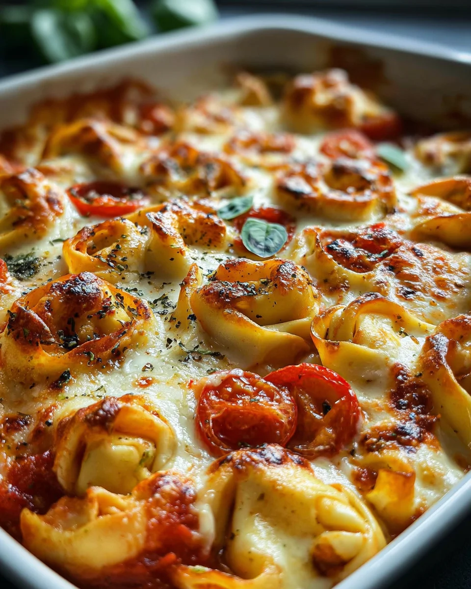 Tortellini Auflauf mit Tomaten & Mozzarella – Einfach Genießen