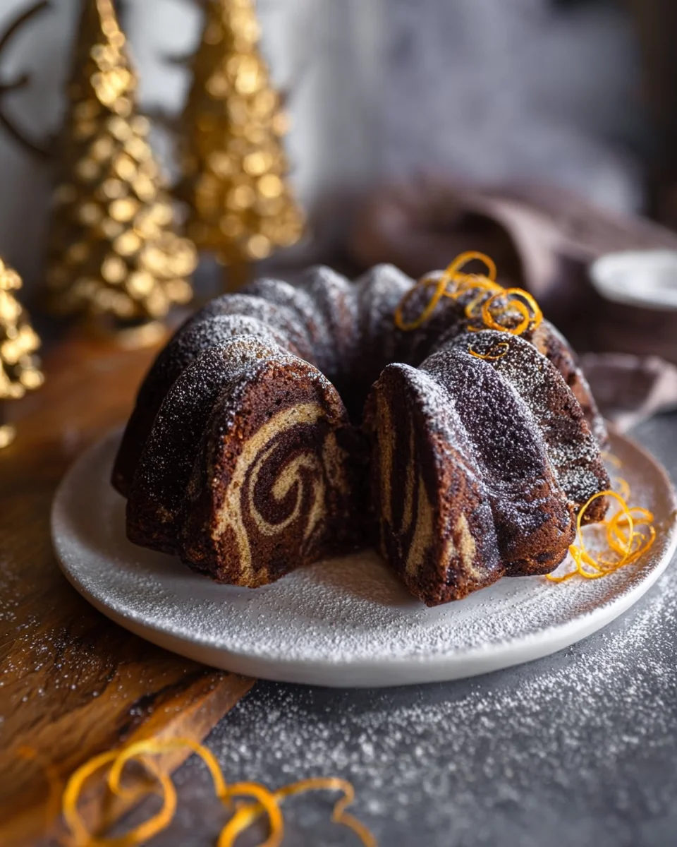Marmor Lebkuchen Gugelhupf – Dein festlicher Winterkuchen