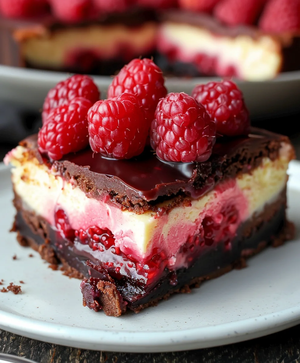 Himbeer-Brownie-Cheesecake: Dein Genuss!