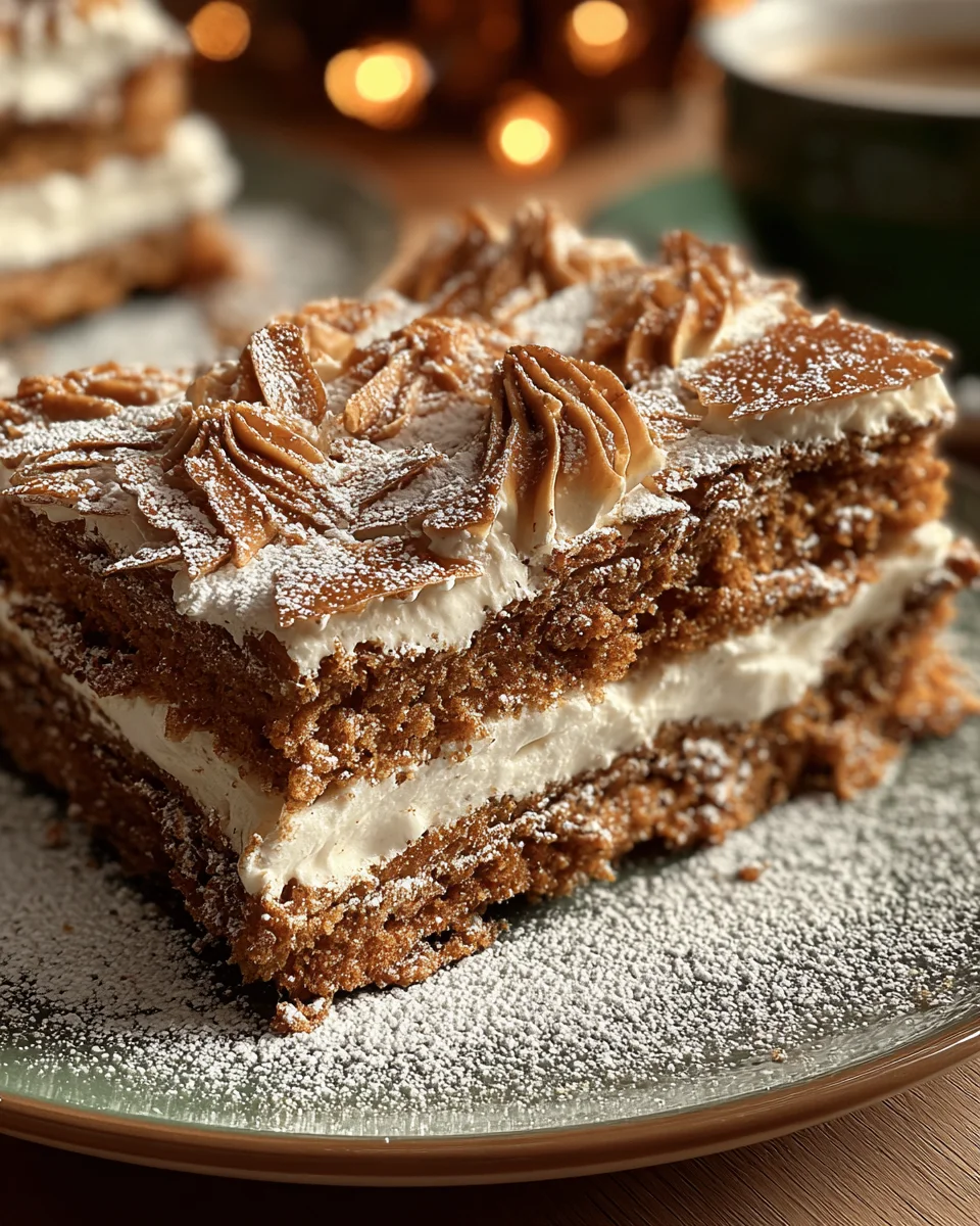 Unwiderstehliche Lebkuchen Lasagne: Dein festlicher Weihnachtstraum