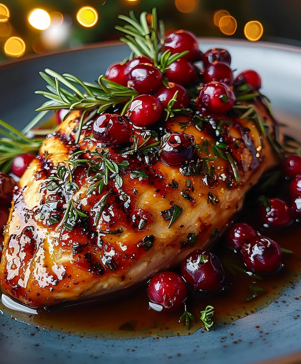 Hähnchenbrust Weihnachtlich: Festtagsgenuss zum Rezept!