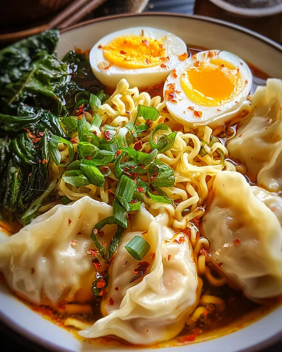 Dumpling Ramen Bowl Rezept: Schnell, einfach & super lecker!