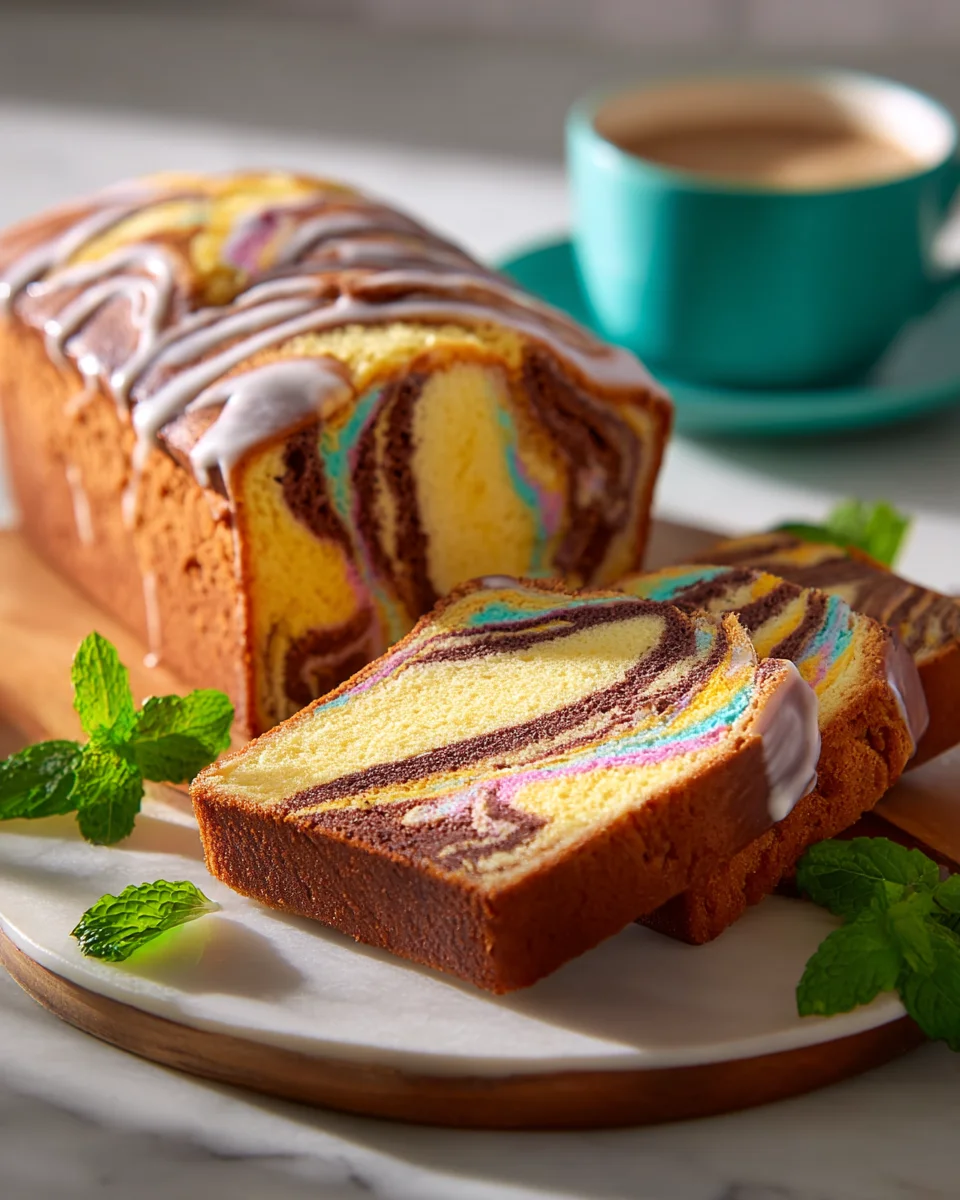 Kunterbunter Marmorkuchen Rezept – Lecker & Einfach Backen