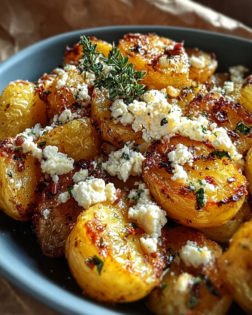 Kartoffeln mit Feta Knoblauch – Dein neues Lieblingsgericht!