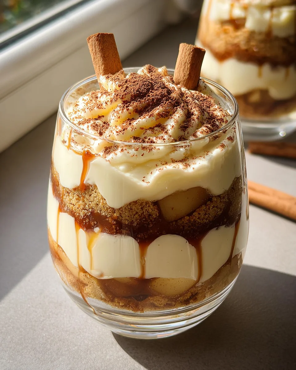 Bratapfel Tiramisu im Glas: Dein festliches Weihnachtsdessert