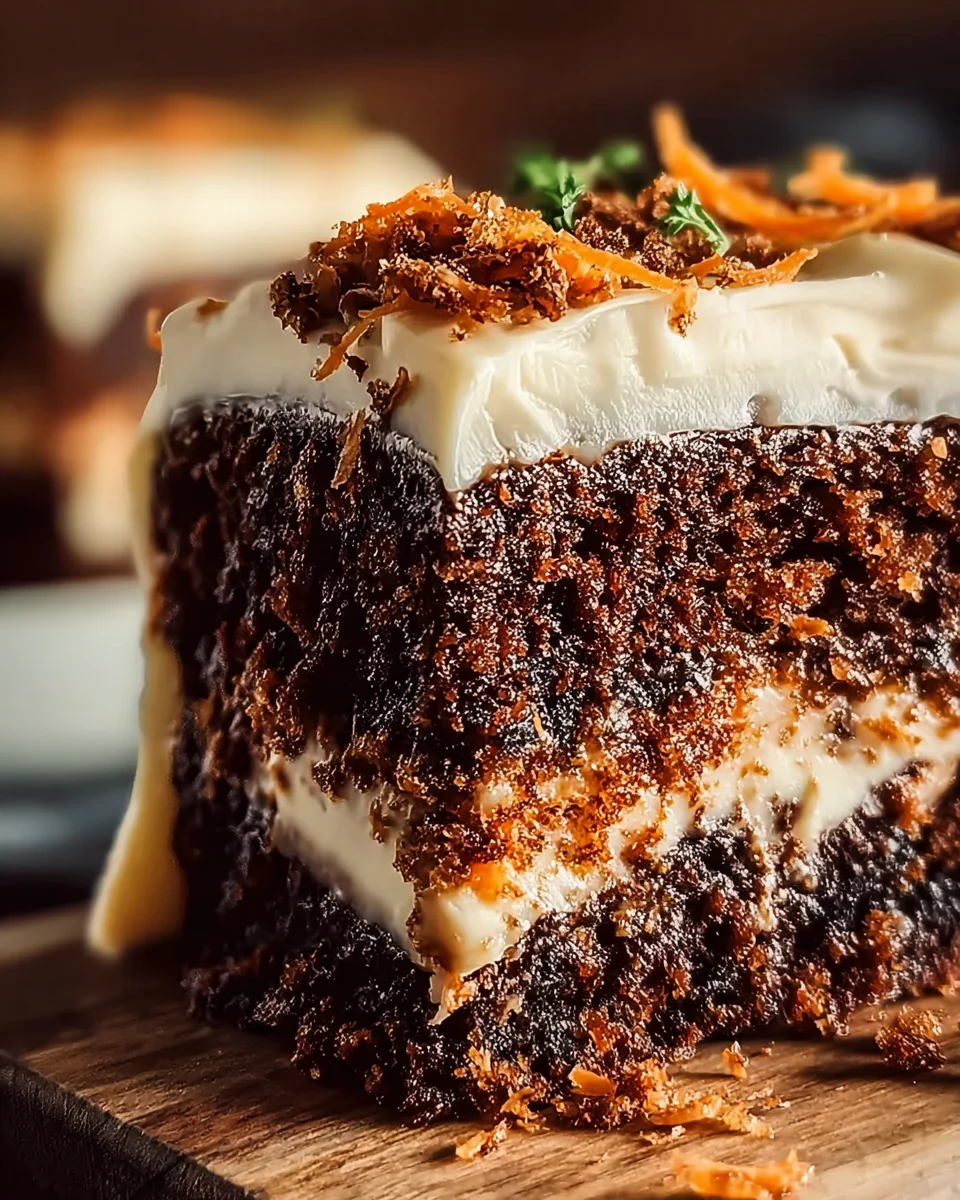 Unglaublicher Schoko Karottenkuchen Frischkäse Frosting Rezept