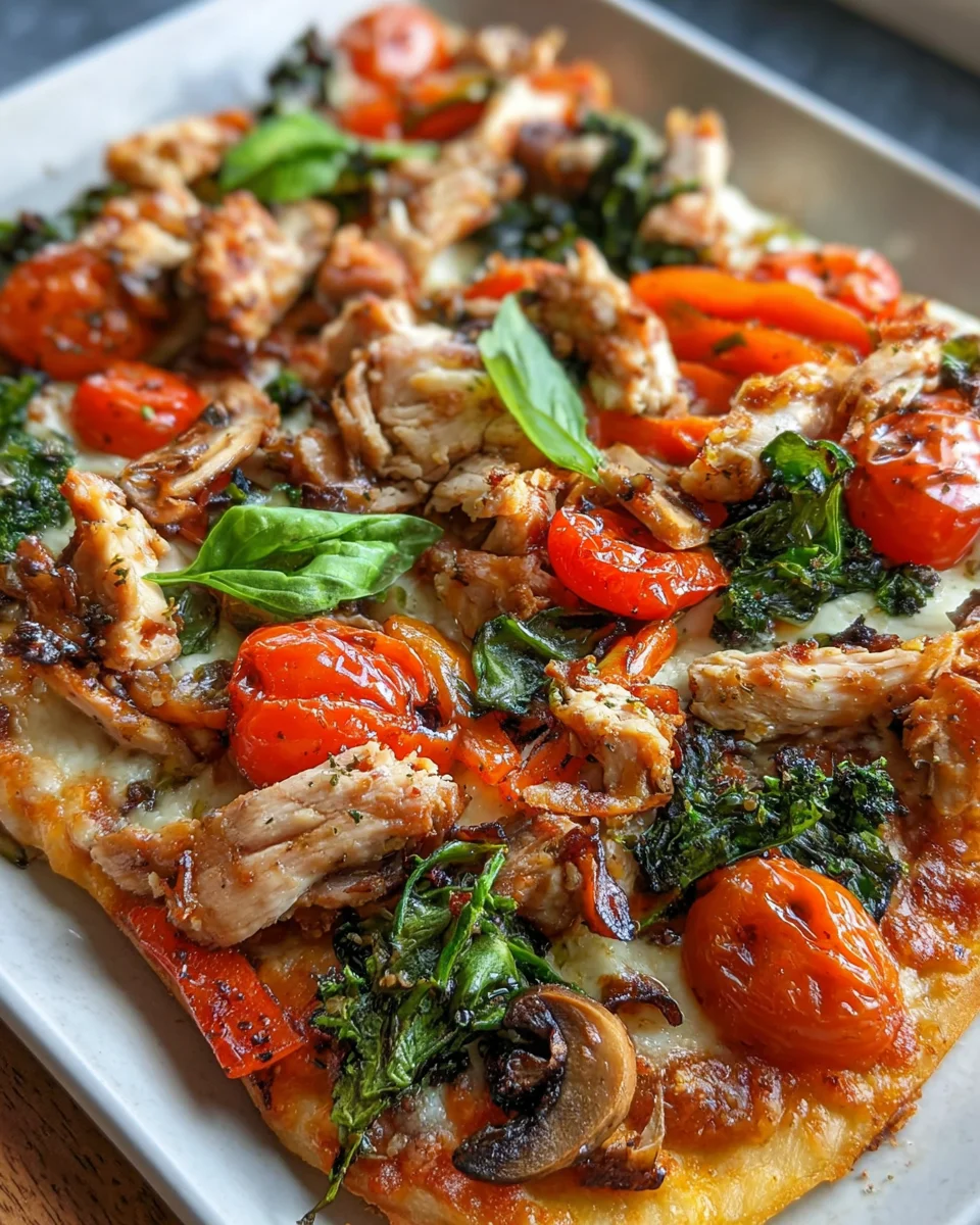 Protein Pizza mit Skyr – Schnell & Gesund genießen!