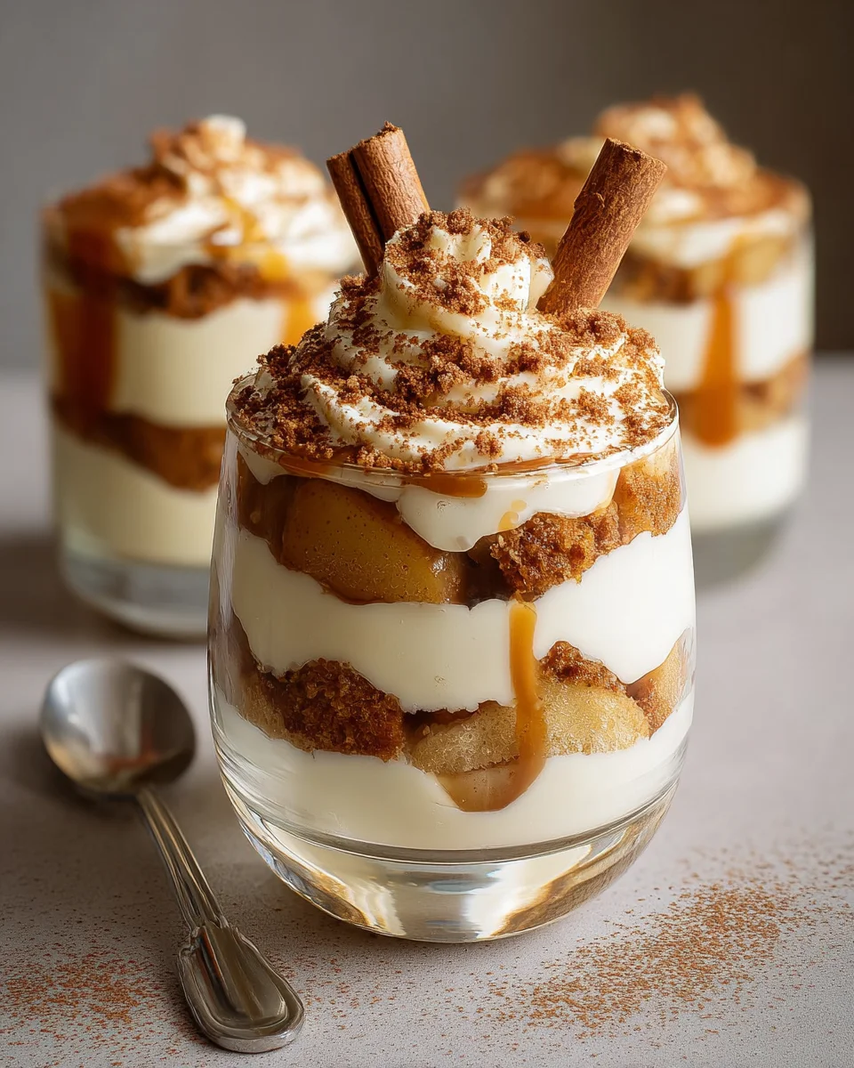 Bratapfel Tiramisu im Glas: Dein festliches Weihnachtsdessert