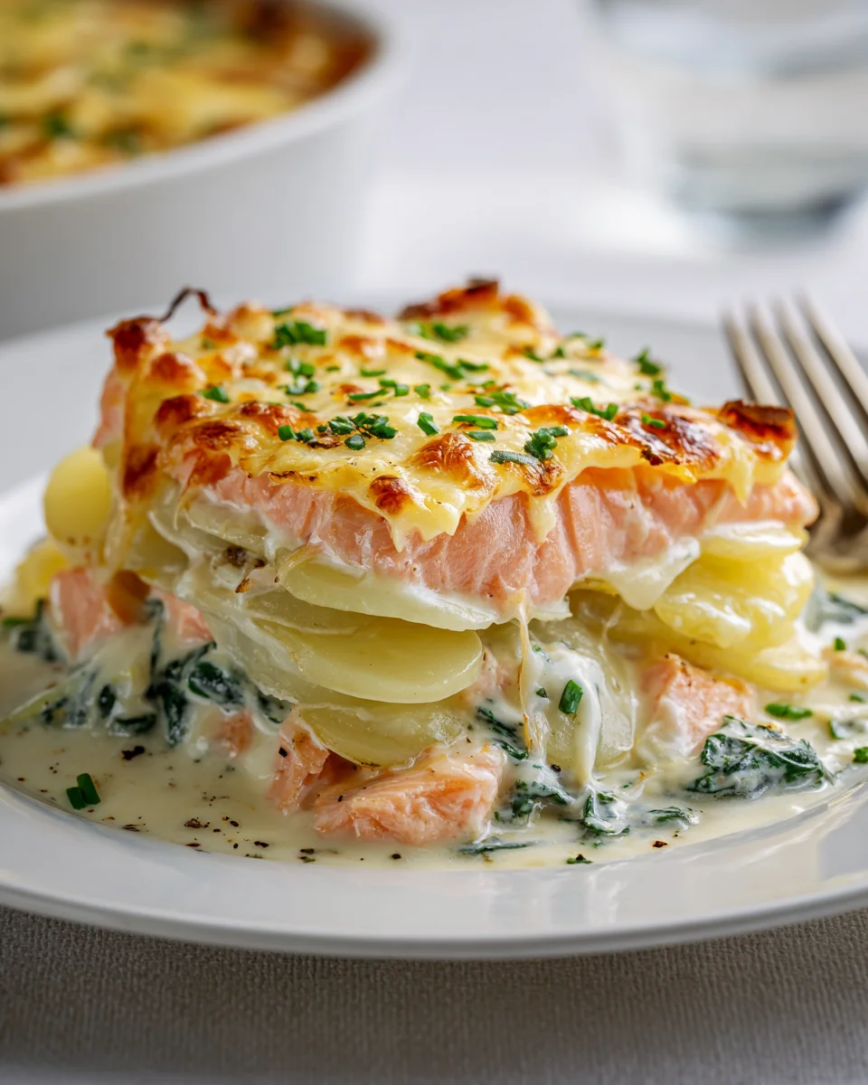 Lachs Auflauf mit Kartoffeln: Zart, Cremig & Unwiderstehlich!