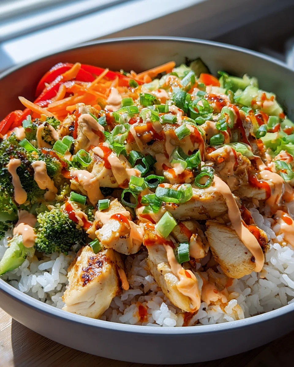 Bang Bang Chicken Bowl: Geschmacksexplosion, einfach kochen!