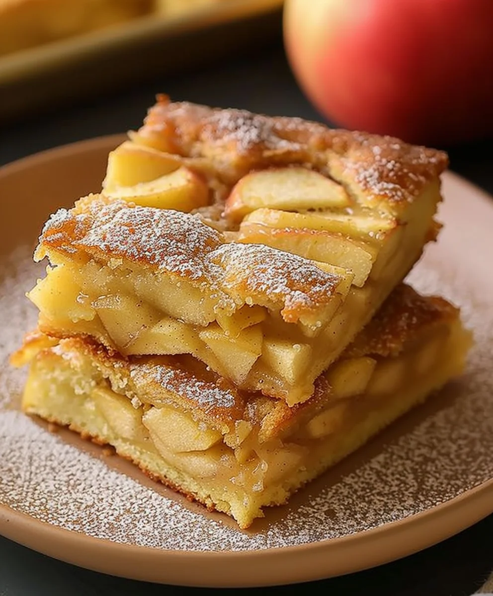 Saftiger Apfelkuchen vom Blech: Schnell & einfach, einfrierbar!