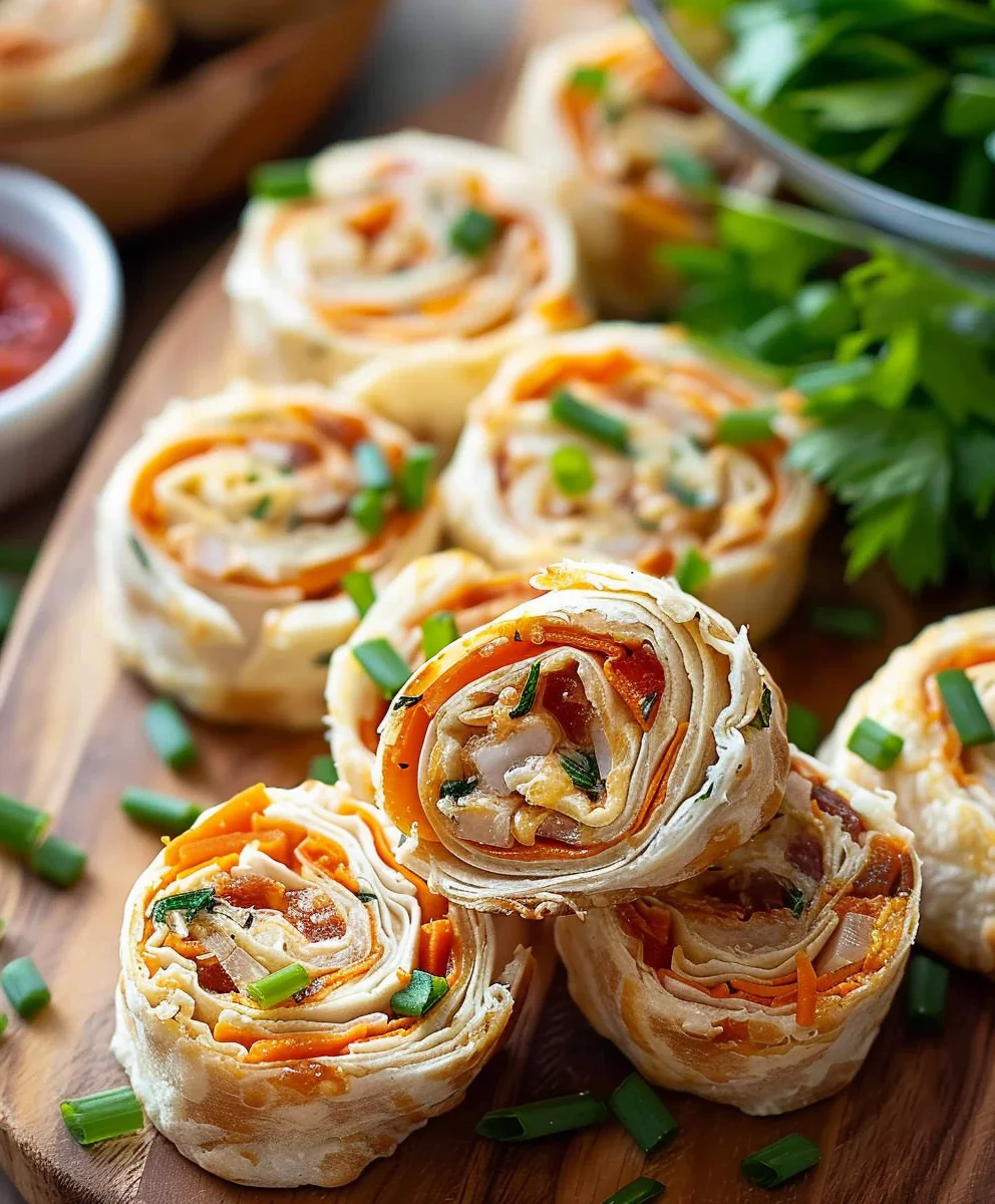 Crack Chicken Pinwheels Rezept – Der unwiderstehliche Snack!
