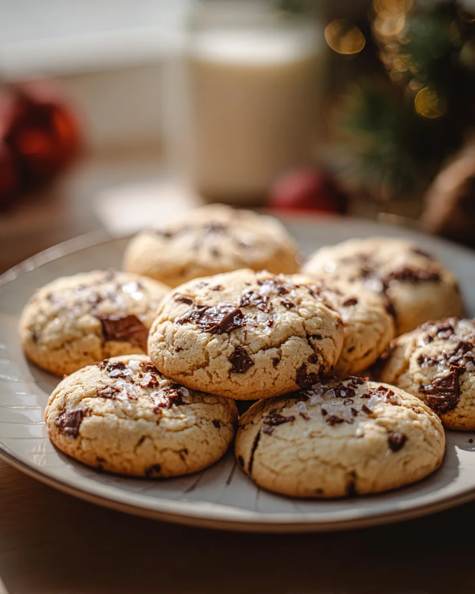Zarte Eiercreme Plätzchen für magische Weihnachtsmomente.