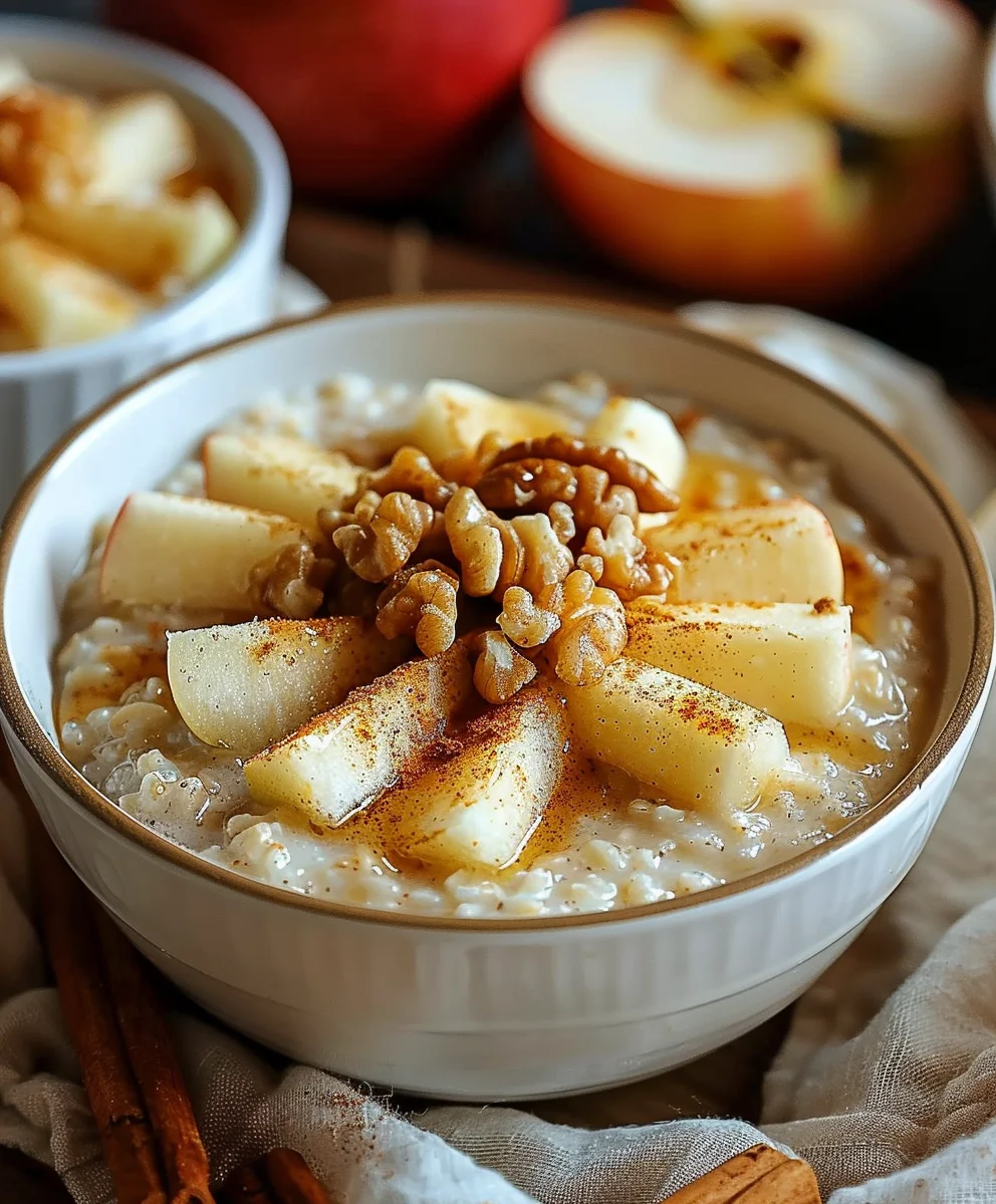 Apfel Zimt Haferbrei: Dein wohltuendes Frühstücksrezept!