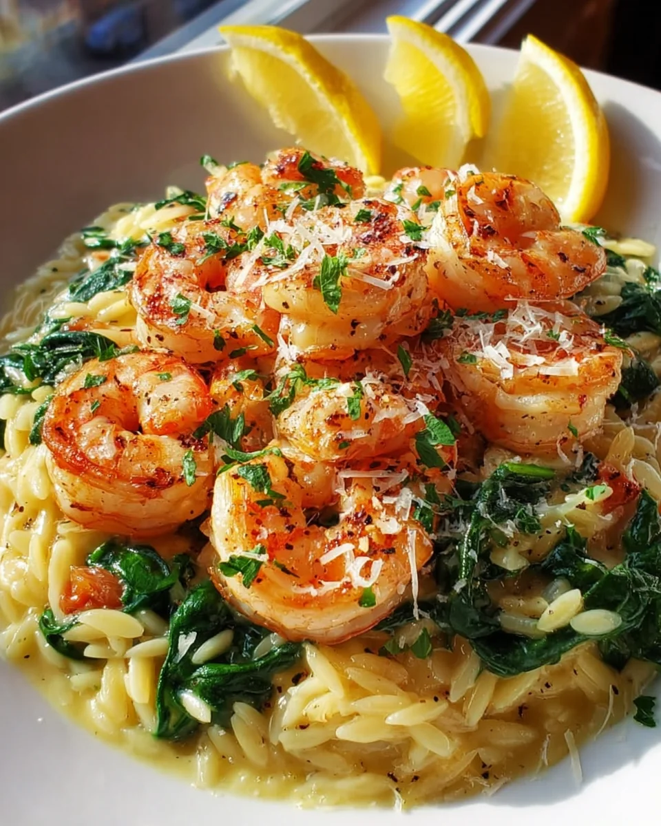 Shrimp Orzo: Zitronen-Knoblauch-Traum im Handumdrehen