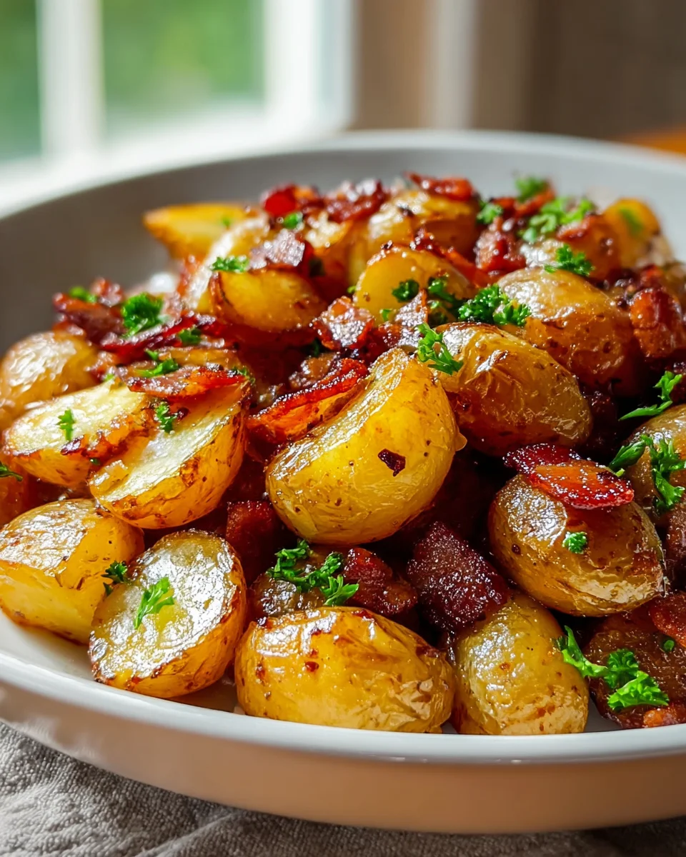 Crispy Beef Bacon mit Honig-Röstkartoffeln Rezept entdecken!