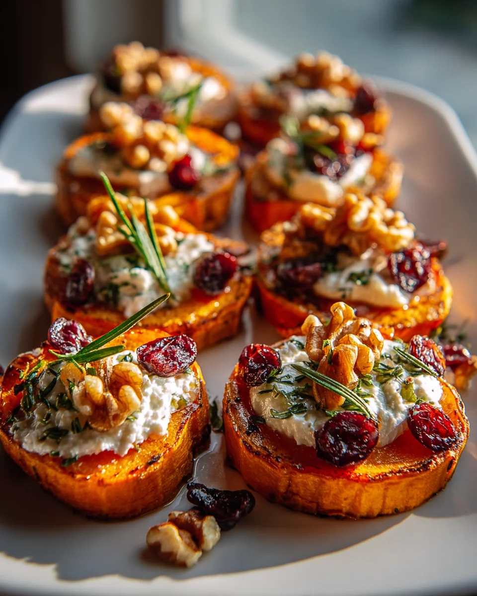 Unwiderstehliche Geröstete Süßkartoffel-Scheiben Rezept