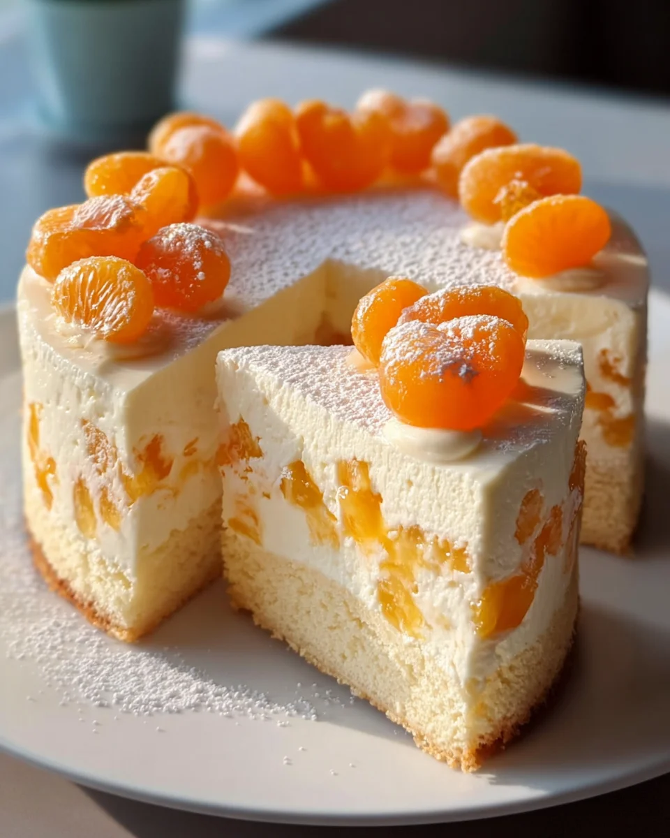 Fantakuchen mit Paradiescreme & Mandarinen: Der Traum!