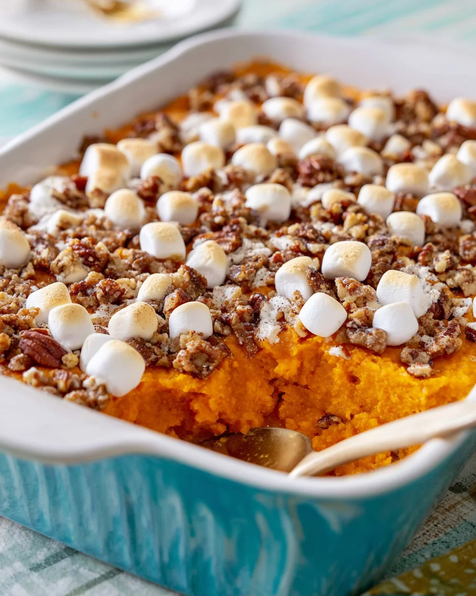 Pioneer Woman Süßkartoffelauflauf