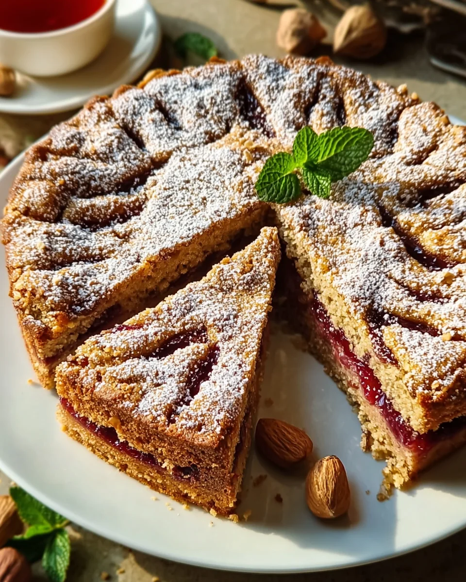 Nussiger Zimtkuchen mit saftiger Pflaumenfüllung – Dein Rezept!