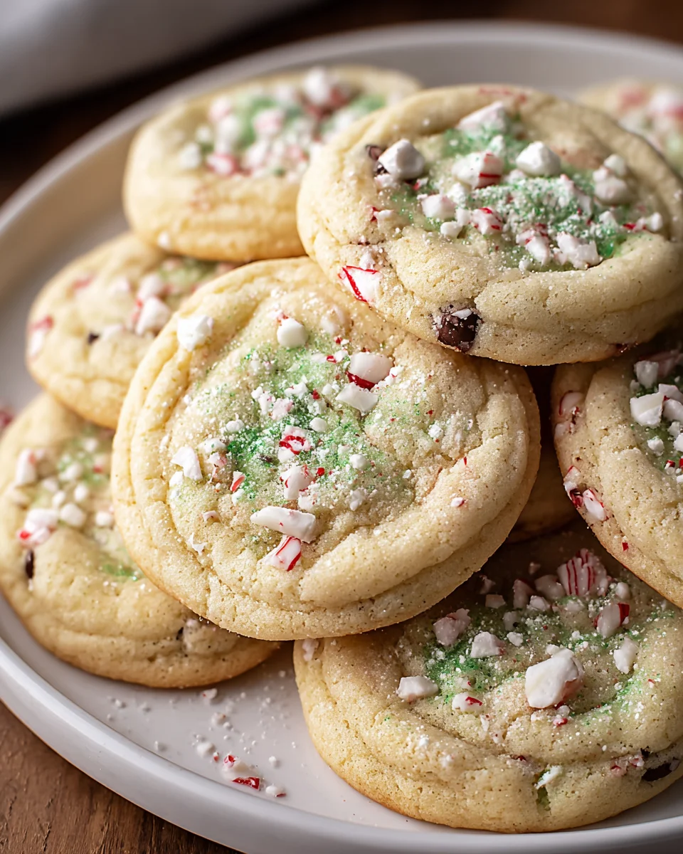 Best Peppermint Cheesecake Cookies