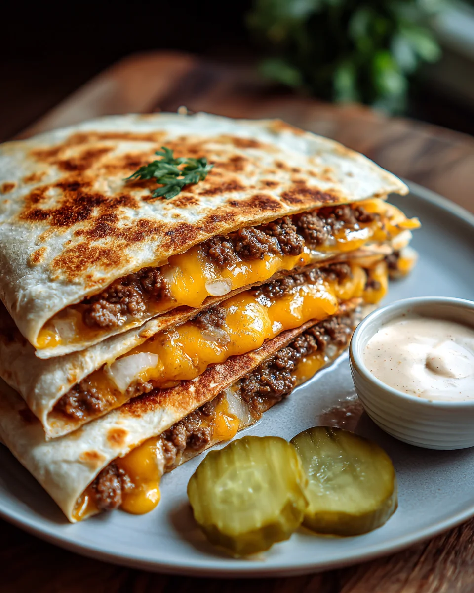 Smashburger Quesadillas: Knuspriger Genuss für Burger-Fans!