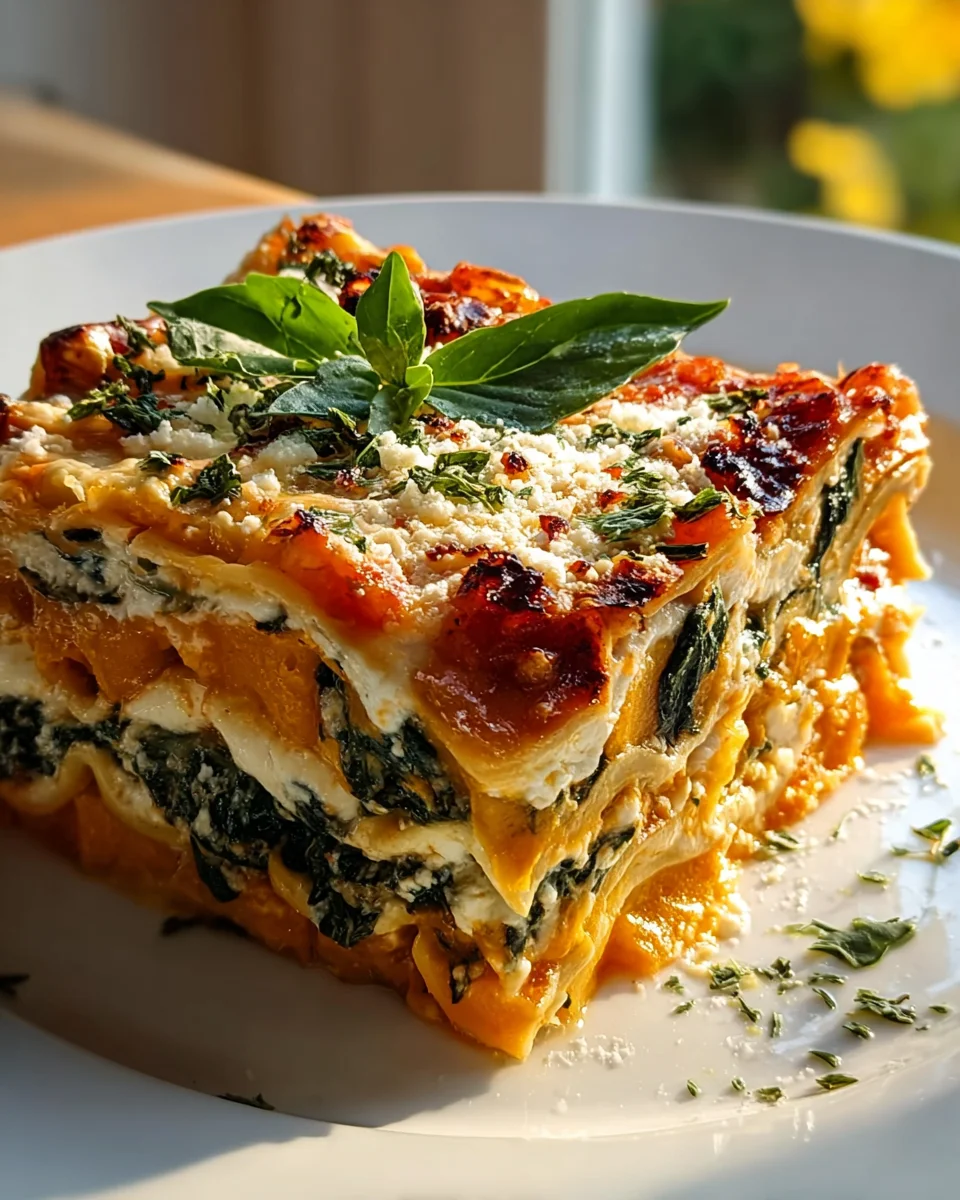Kürbis-Spinat-Lasagne: Ultimatives Rezept für Genuss!